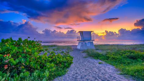 霍布桑德瑰丽的日出是清晨一道美丽的风景 霍布桑德瑰丽的日出是清晨一道美丽的风景