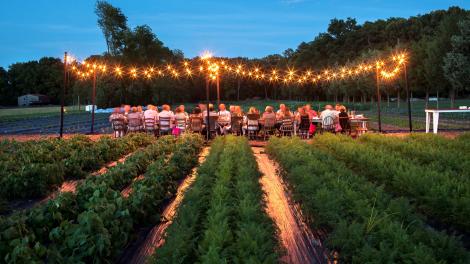 弗吉尼亚州里士满 Victory Farms 农场的户外美食 弗吉尼亚州里士满 Victory Farms 农场的户外美食