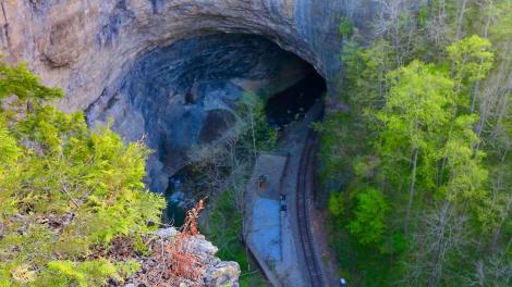 弗吉尼亚州的天然隧道 弗吉尼亚州的天然隧道