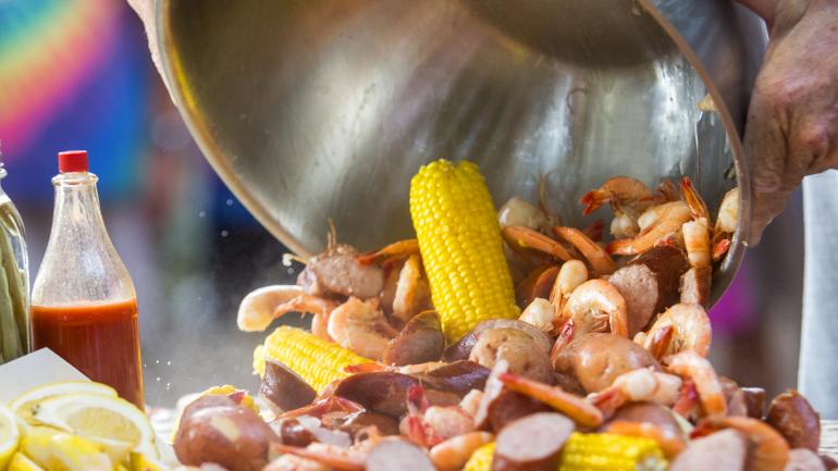 Frogmore Stew ready for devouring Frogmore Stew ready for devouring