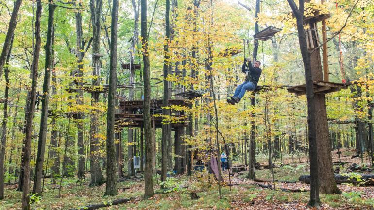 体验布里斯托尔山空中探险高空索道 体验布里斯托尔山空中探险高空索道