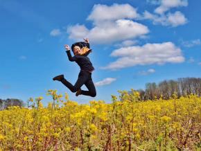 在美国东南部欢呼雀跃 在美国东南部欢呼雀跃