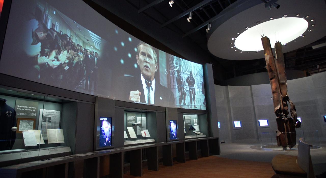 乔治·布什总统图书馆与博物馆中的多媒体展览